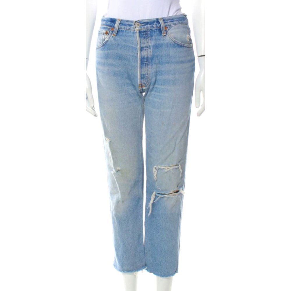 NWOT - RE/DONE Mid-Rise Straight Leg Jeans